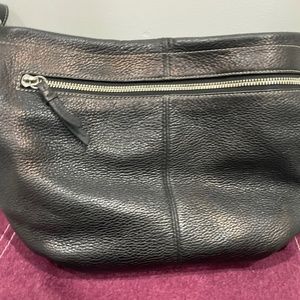 Leather coach bag